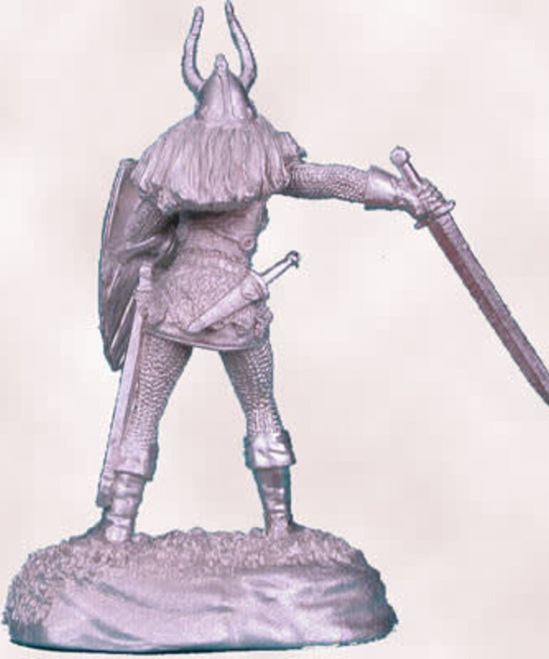 Dark Sword Miniatures Dark Sword Miniatures (Metal) Elmore Masterworks - Female Cavalier with Sword & Shield (1)