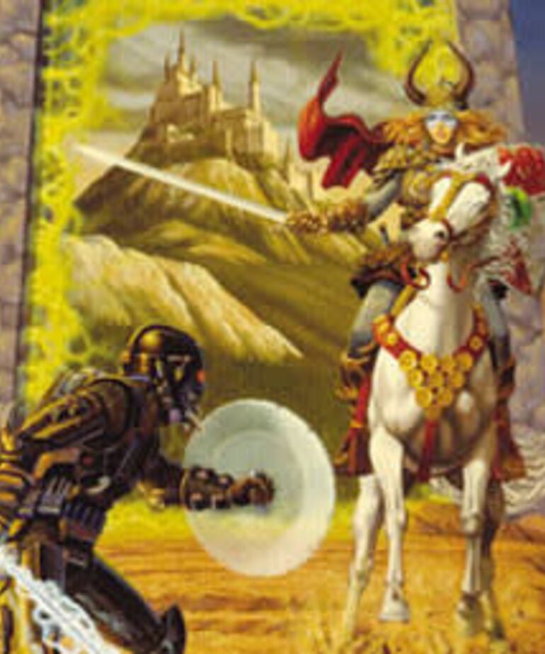 Dark Sword Miniatures Dark Sword Miniatures (Metal) Elmore Masterworks - Female Cavalier with Sword & Shield (1)