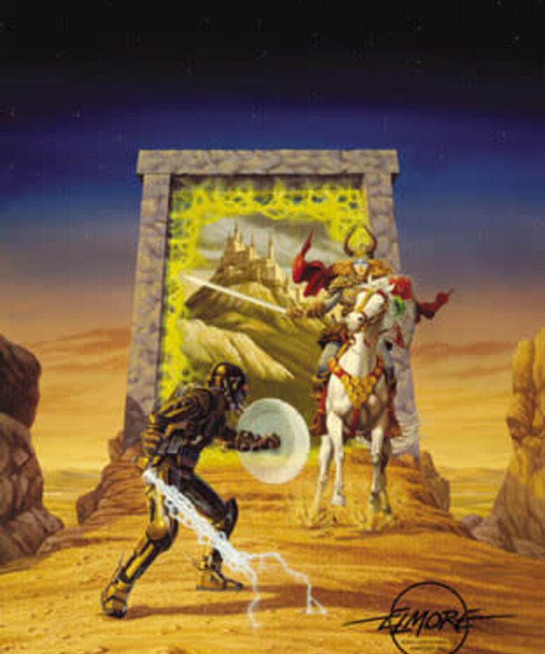 Dark Sword Miniatures Dark Sword Miniatures (Metal) Elmore Masterworks - Female Cavalier with Sword & Shield (1)