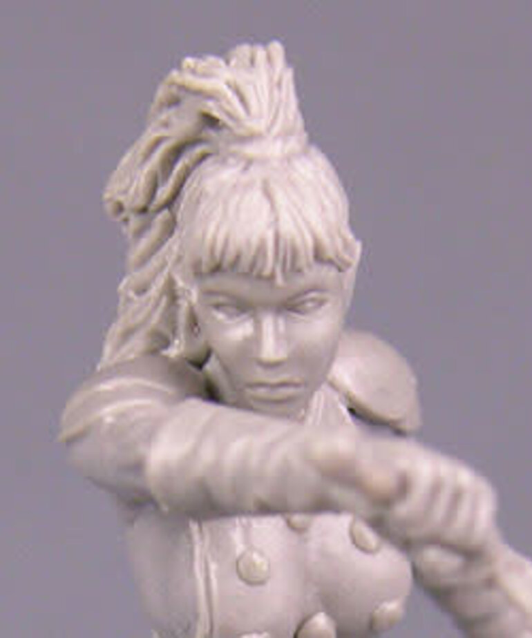 Dark Sword Miniatures Dark Sword Miniatures (Metal) Elmore Masterworks - Female Warrior (1)