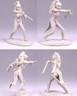Dark Sword Miniatures Dark Sword Miniatures (Metal) Elmore Masterworks - Female Warrior (1)