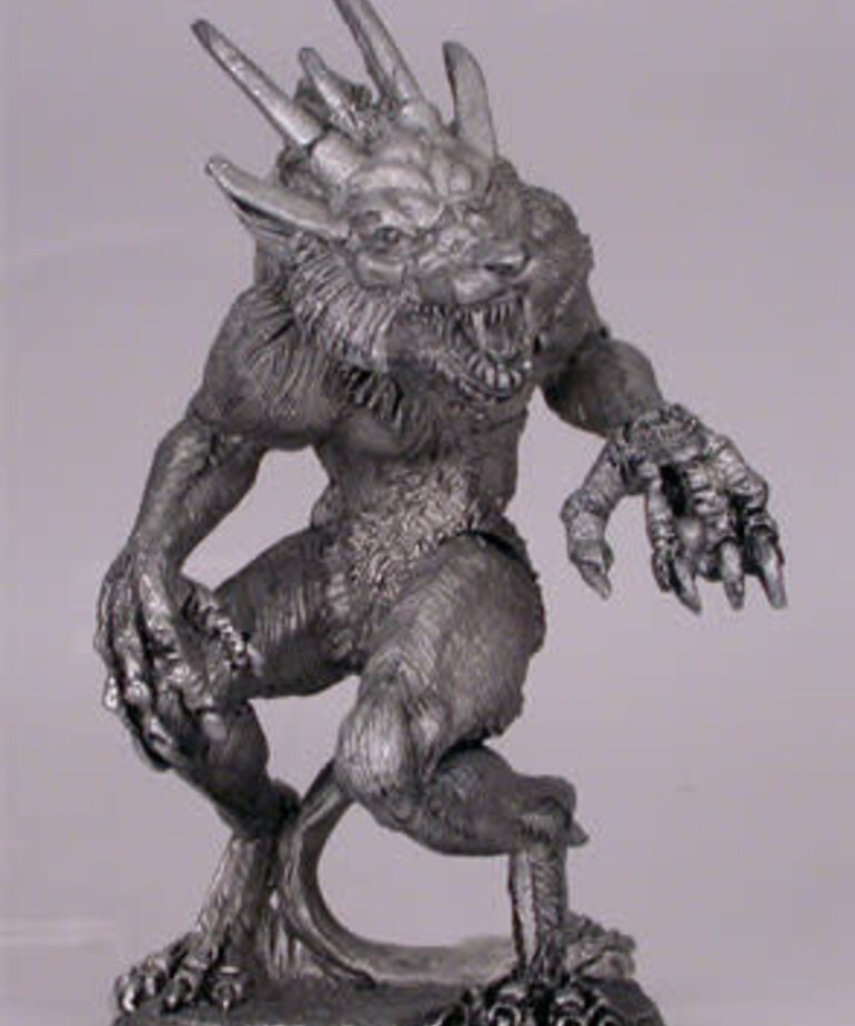 Dark Sword Miniatures Dark Sword Miniatures (Metal) Elmore Masterworks - Nightmare Beast (1)