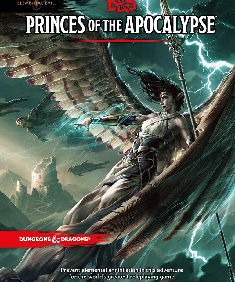 Wizards of the Coast 5E D&D Campaign Book: Princes of the Apocalypse