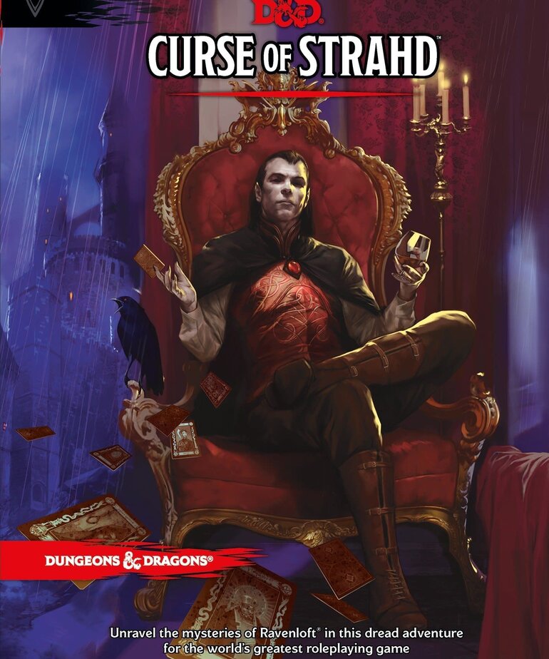 Wizards of the Coast 5E D&D Campaign Book: Curse of Strahd