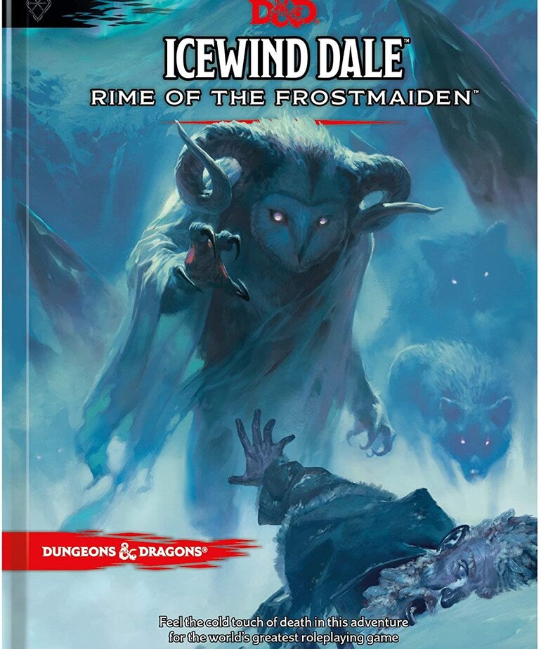 Wizards of the Coast 5E D&D Campaign Book: Icewind Dale: Rime of the Frost Maiden