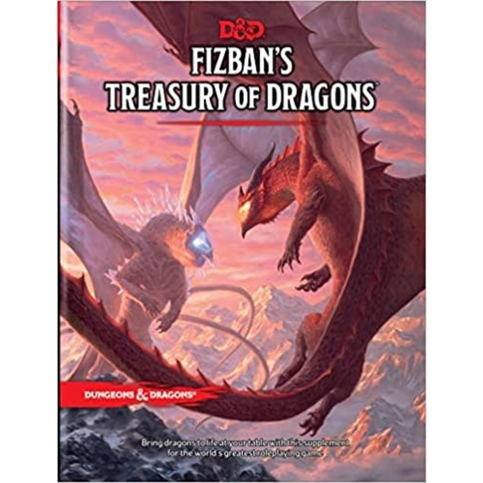 Wizards of the Coast 5E D&D Reference Book: Fizban's Treasury of Dragons