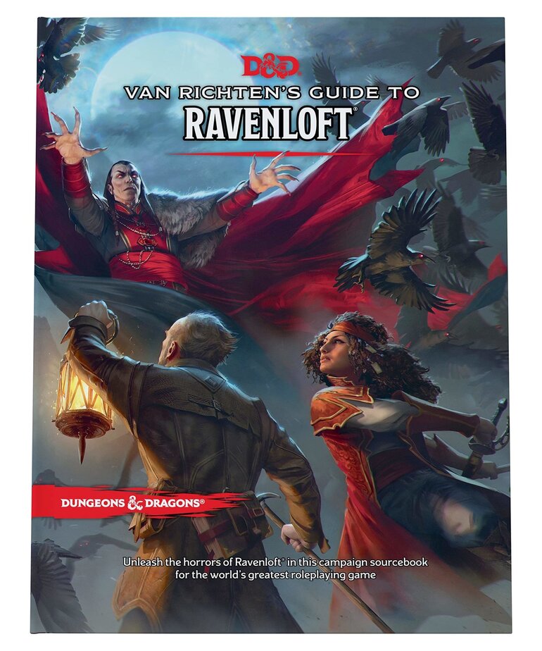 Wizards of the Coast 5E D&D Setting Book: Van Richten's Guide to Ravenloft