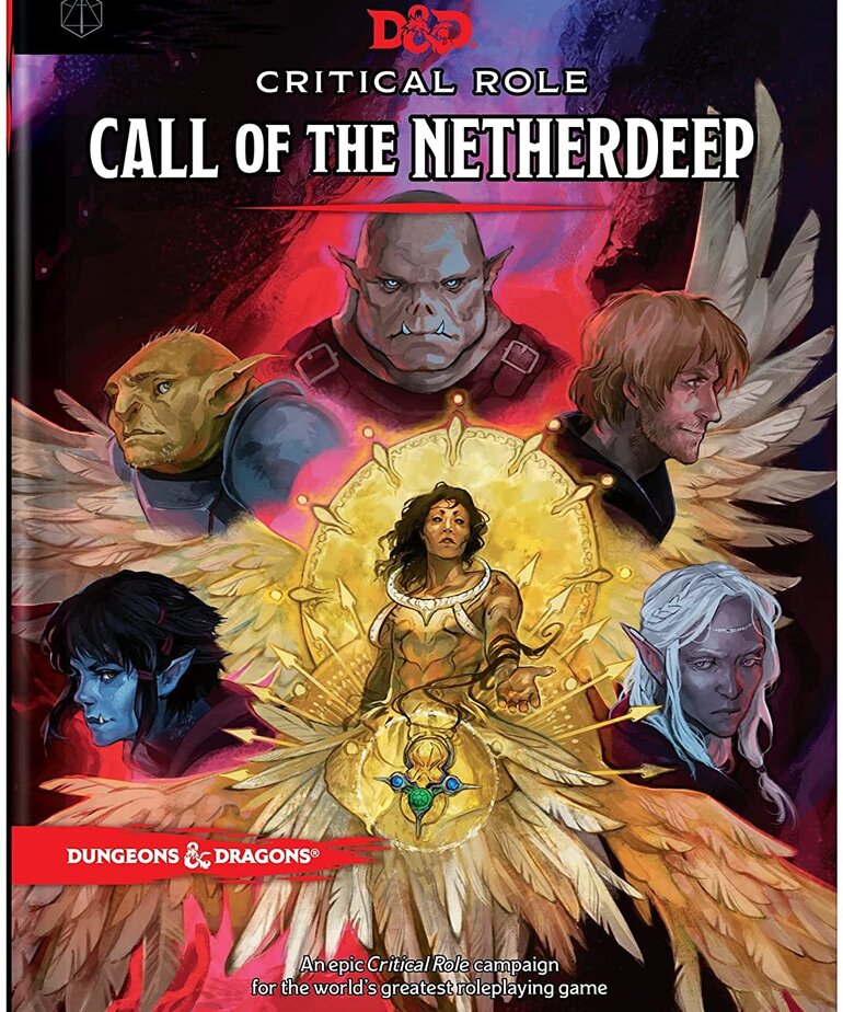 Wizards of the Coast 5E D&D Campaign Book: Critical Role: Call of the Netherdeep