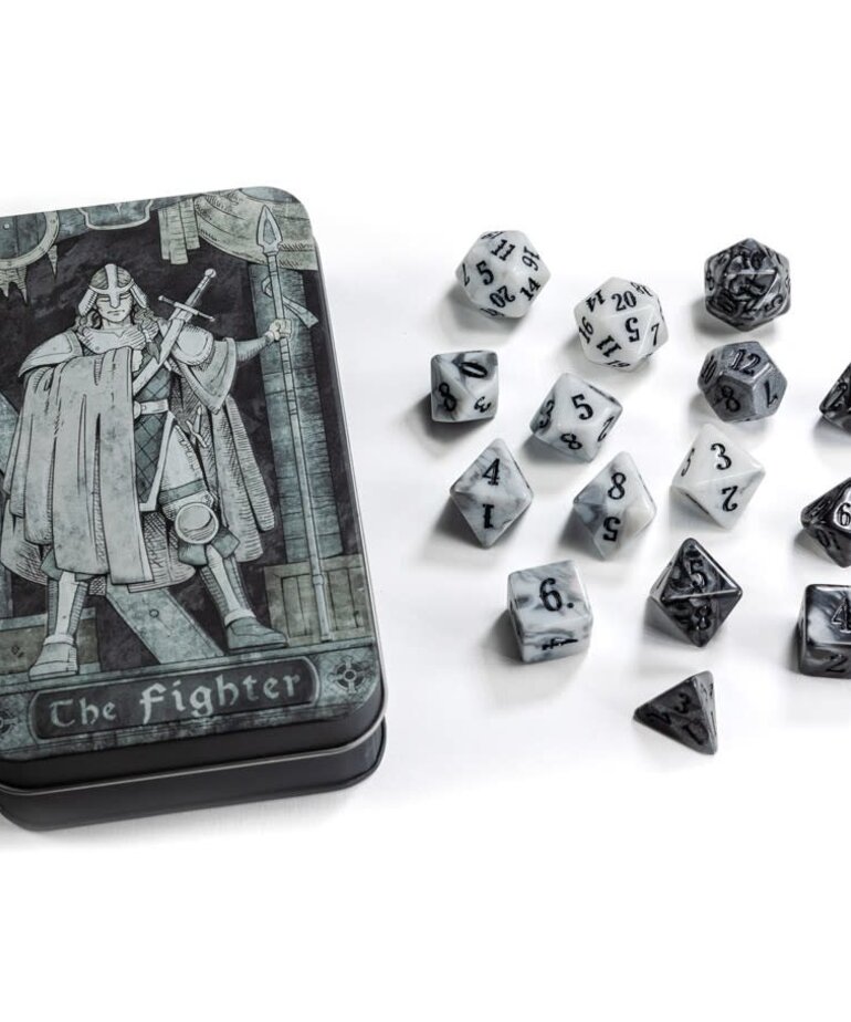 Beadle & Grimm Beadle & Grimm Dice Set Tin: Fighter