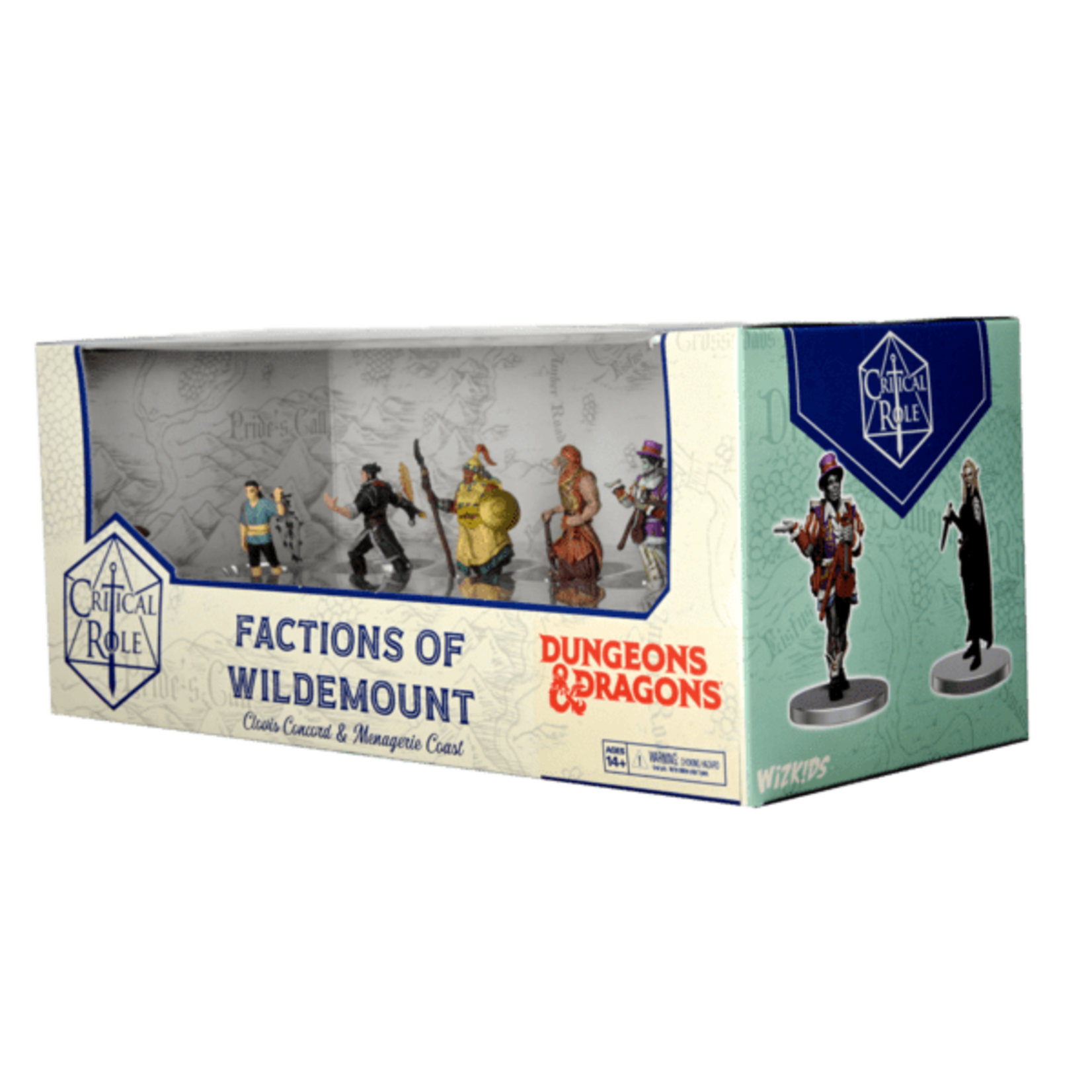 Wizkids Wizkids Critical Role: Factions of Wildemount: Clovis Concord & Menagerie Coast (9) Set