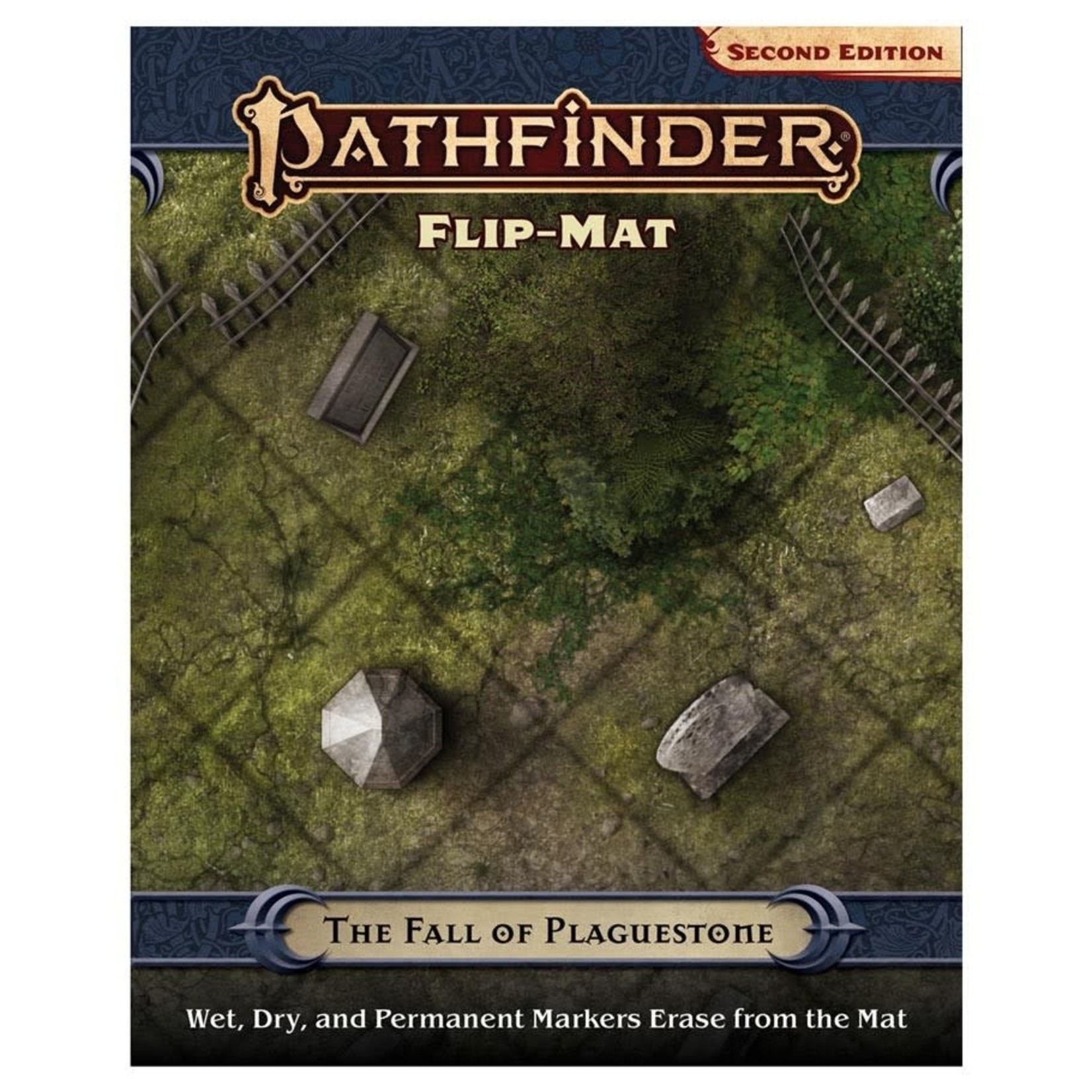 Paizo Pathfinder 2E Flip-Mat: The Fall of Plaguestone