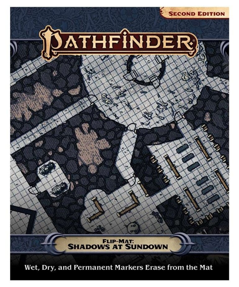 Paizo Pathfinder 2E Flip-Mat: Shadows at Sundown