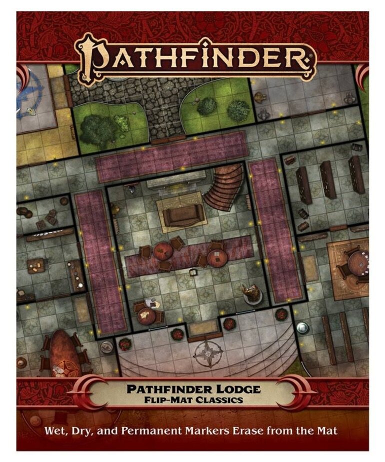 Paizo Pathfinder Flip-Mat Classics: Pathfinder Lodge