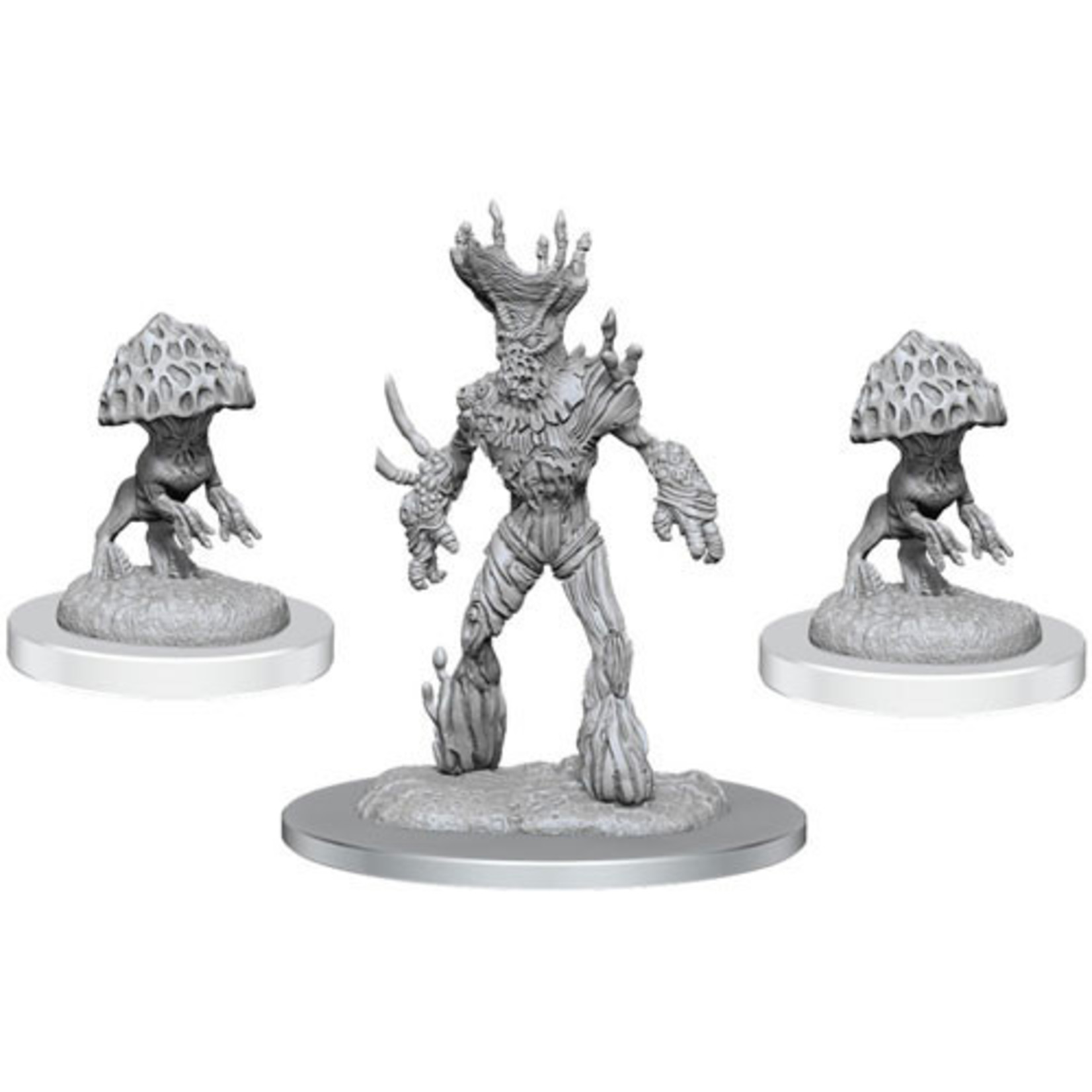 Wizkids Wizkids D&D Nolzur's Marvelous Miniatures: Myconid Sovereign & Sprouts (3) Set