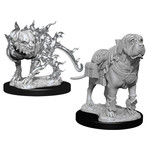 Wizkids Wizkids D&D Nolzur's Marvelous Miniatures: Mastiff & Shadow Mastiff (2) Set