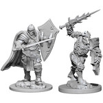 Wizkids Wizkids D&D Nolzur's Marvelous Miniatures: Death Knight / Helmed Horror (2) Set