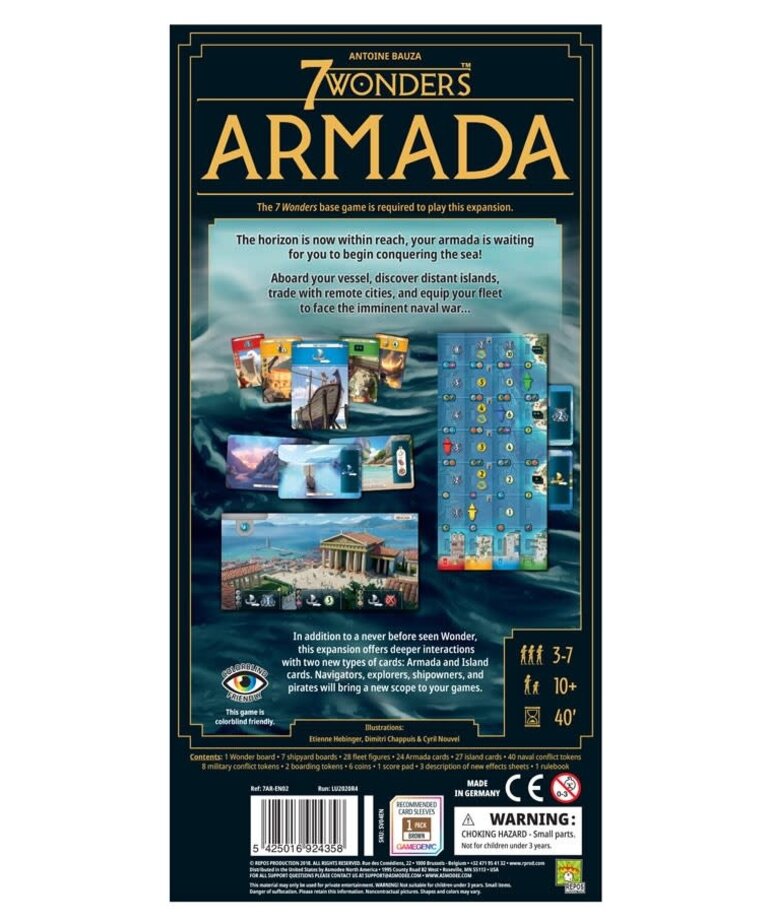 Asmodee 7 Wonders Armada Expansion
