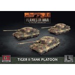 Battlefront Flames of War German Tiger II Tank Platoon (3) Set