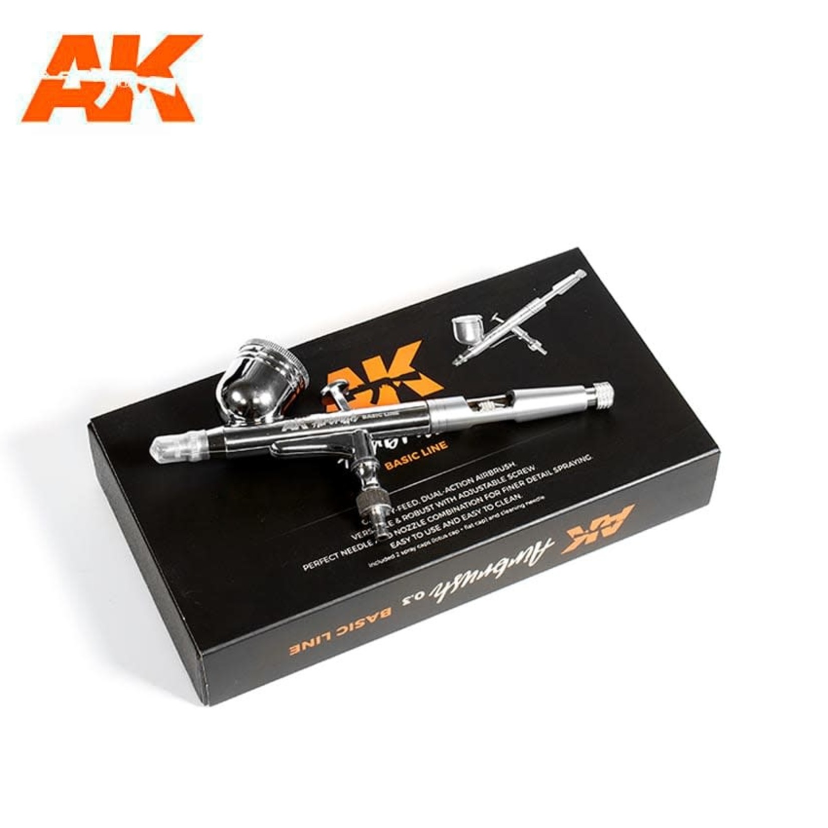 AK Interactive AK9000 Airbrush Basic Line 0.3mm
