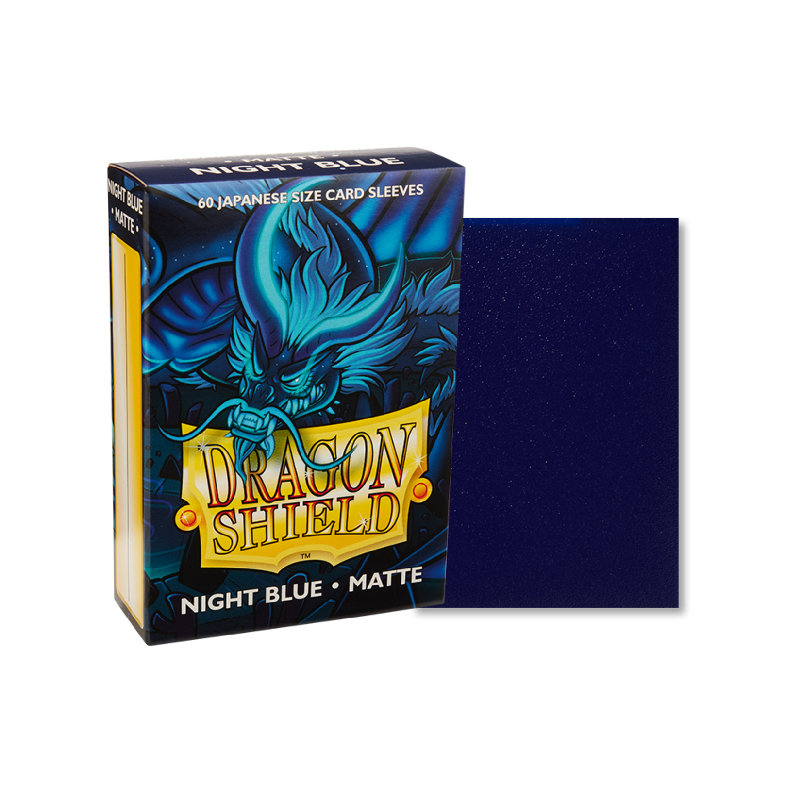 Dragon Shield Deck Protectors: Small Dragon Shield Matte: Night Blue (60) box
