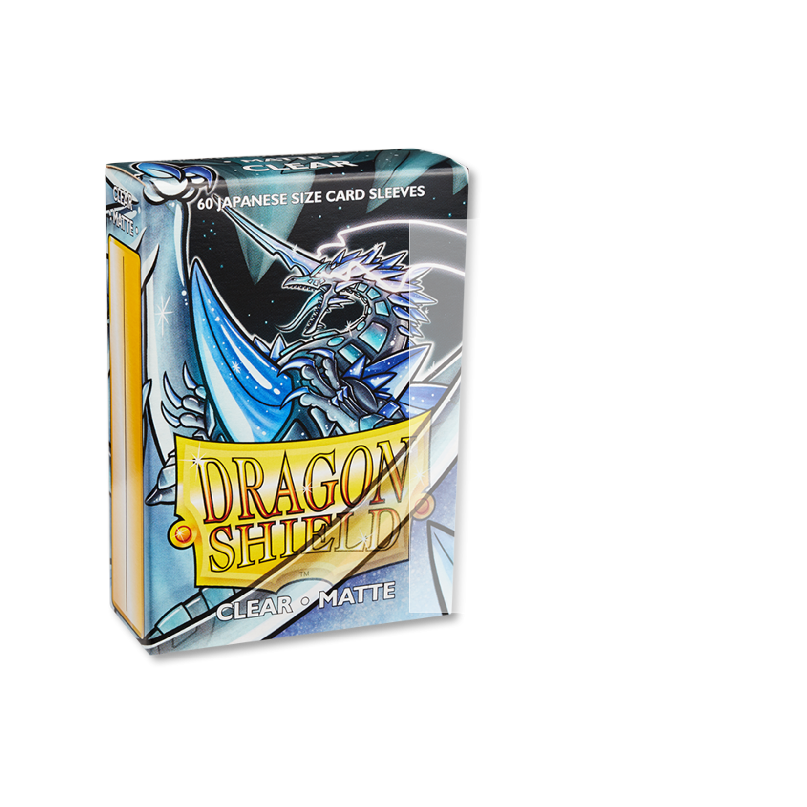 Dragon Shield Deck Protectors: Small Dragon Shield Matte: Clear (60) box