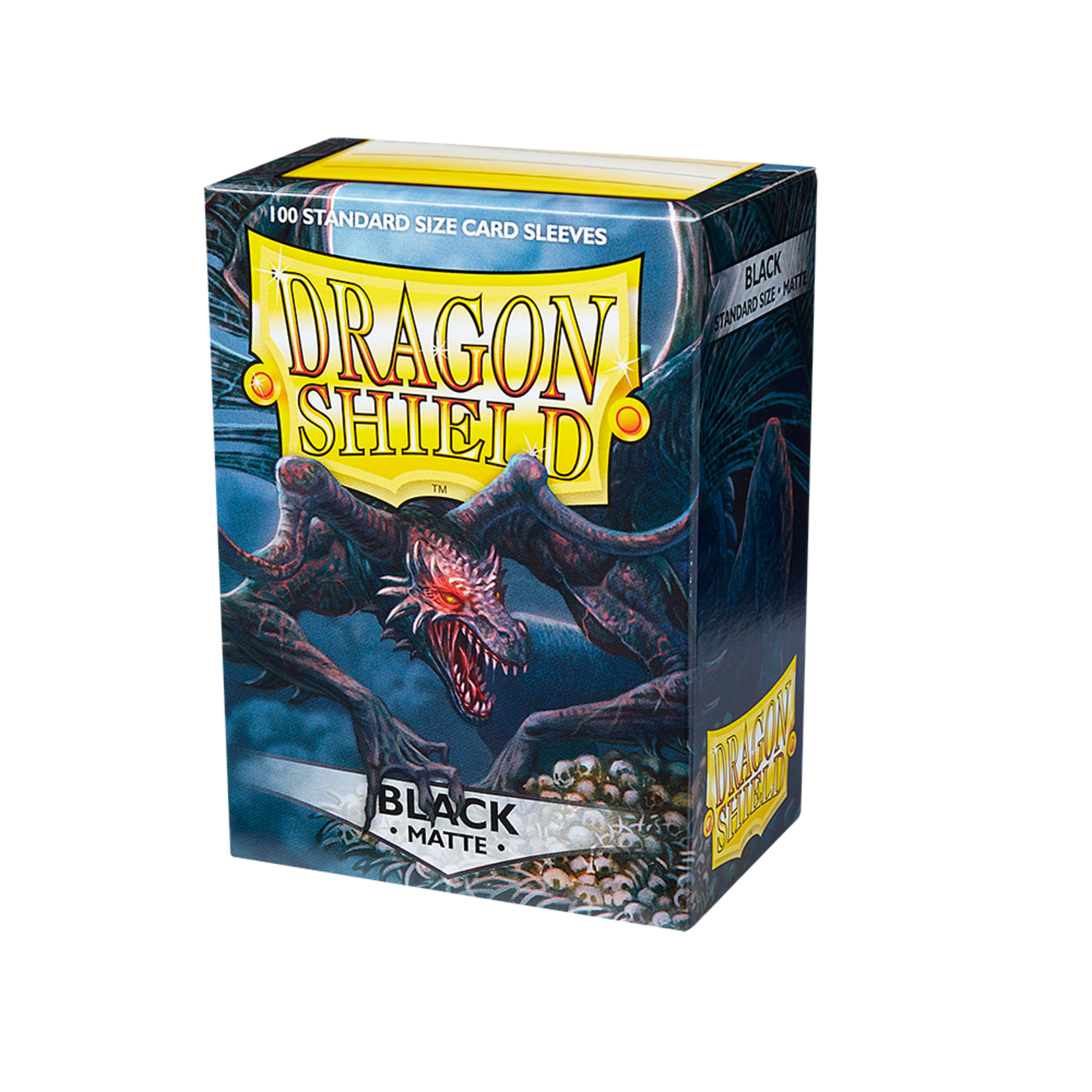 Dragon Shield Deck Protectors: Dragon Shield Matte: Black (100) box