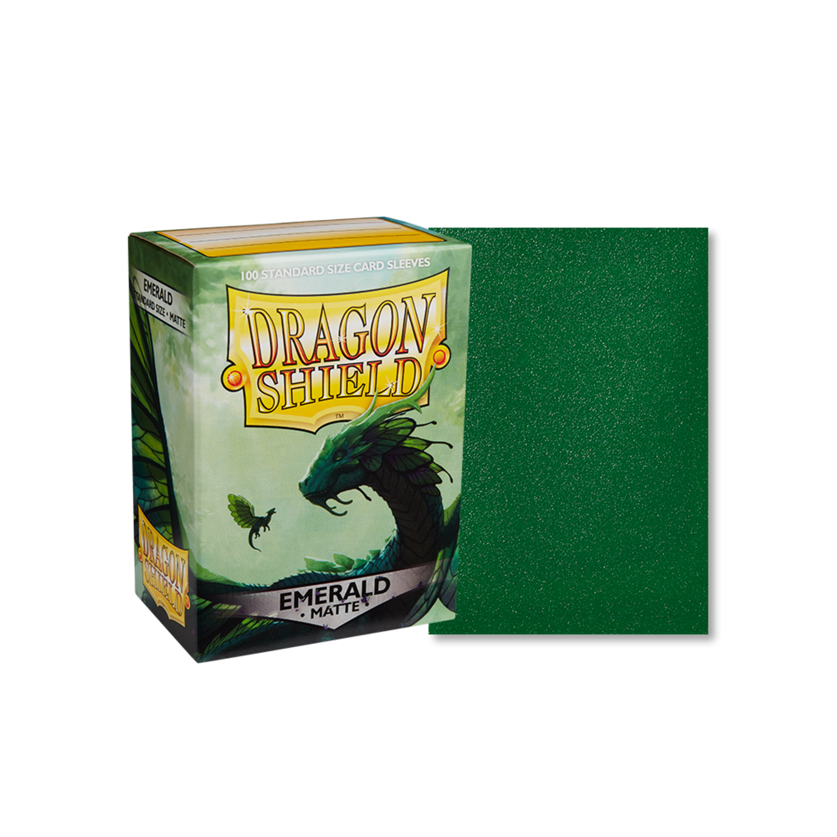 Dragon Shield Deck Protectors: Dragon Shield Matte: Emerald (100) box