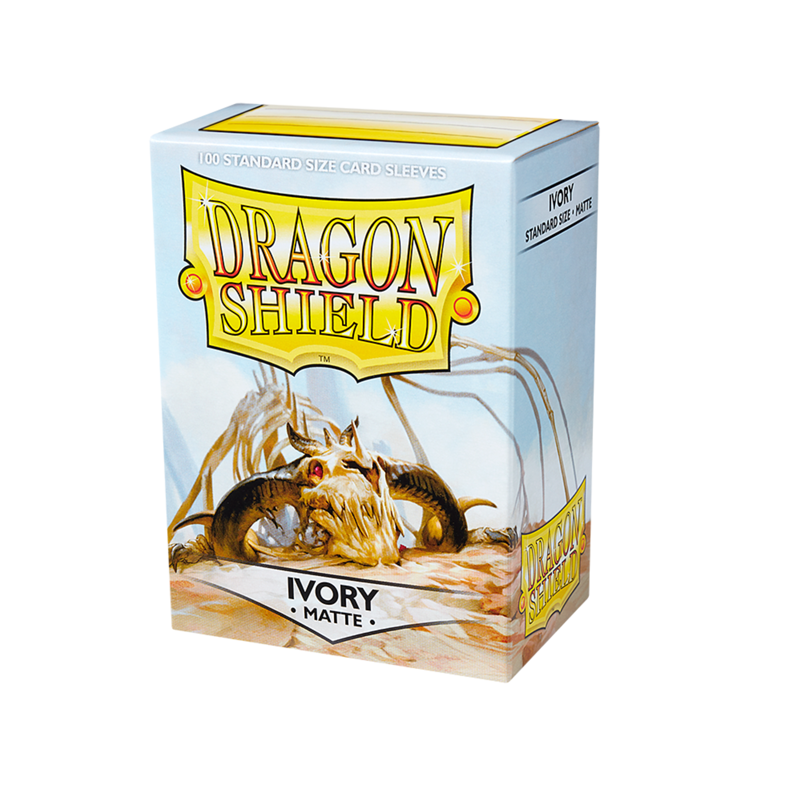 Dragon Shield Deck Protectors: Dragon Shield Matte: Ivory (100) box