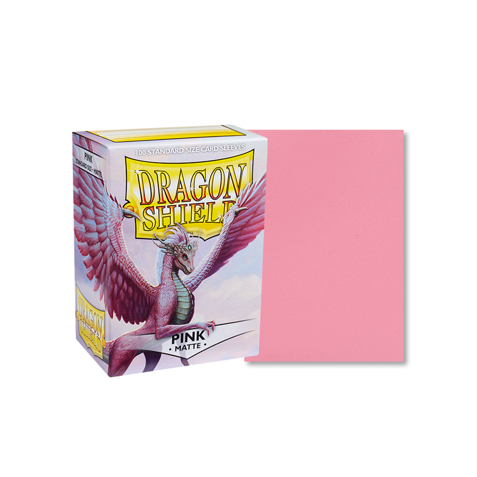 Dragon Shield Deck Protectors: Dragon Shield Matte: Pink (100) box
