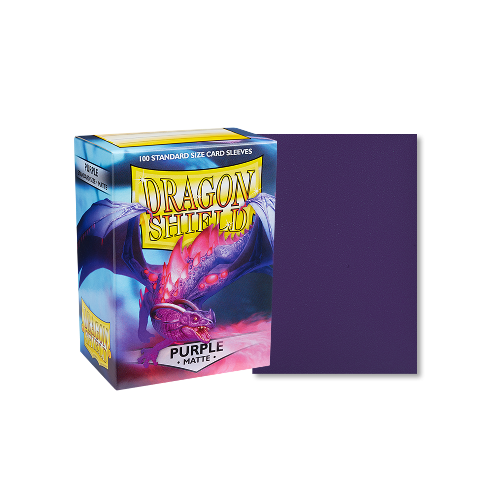 Dragon Shield Deck Protectors: Dragon Shield Matte: Purple (100) box