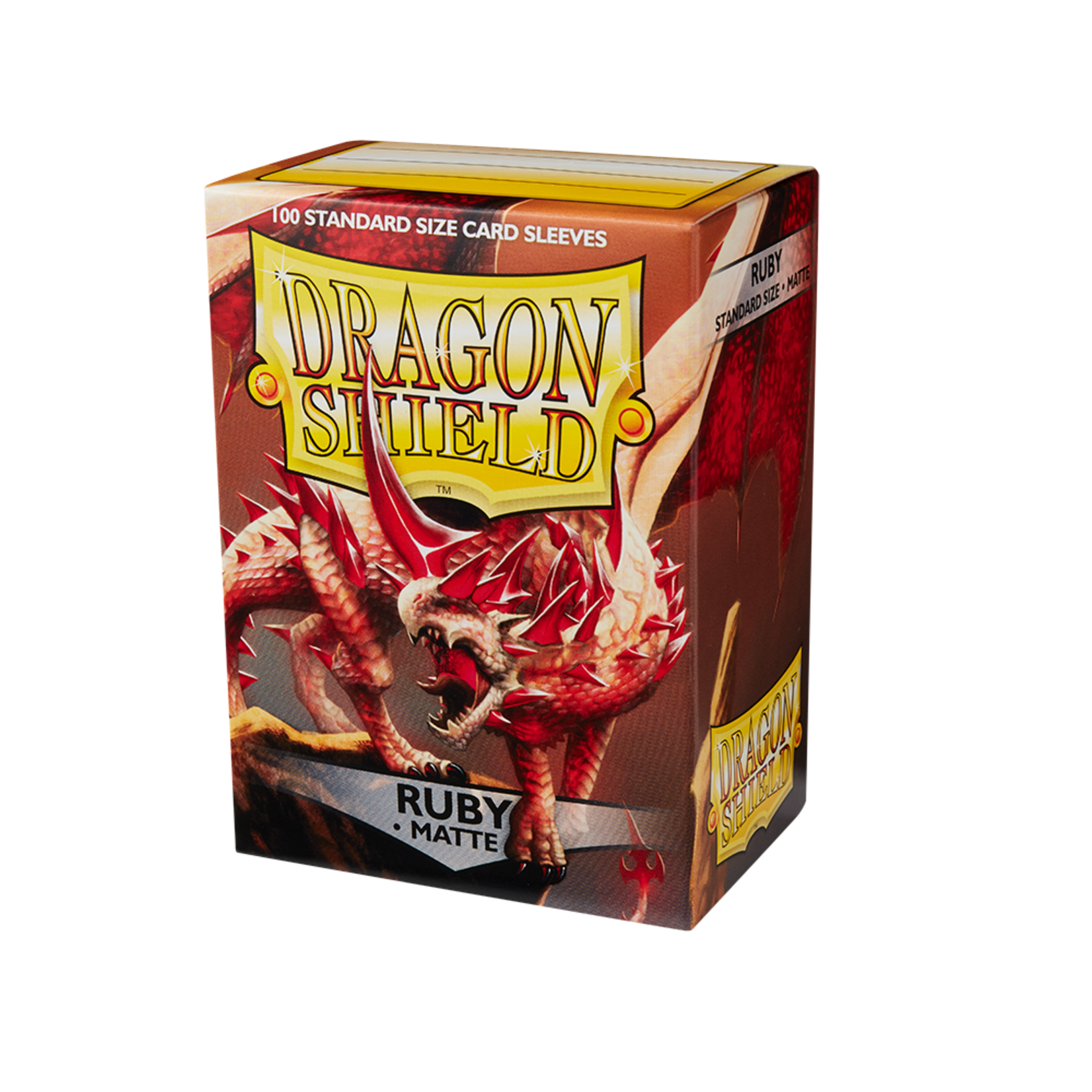 Dragon Shield Deck Protectors: Dragon Shield Matte: Ruby (100) box