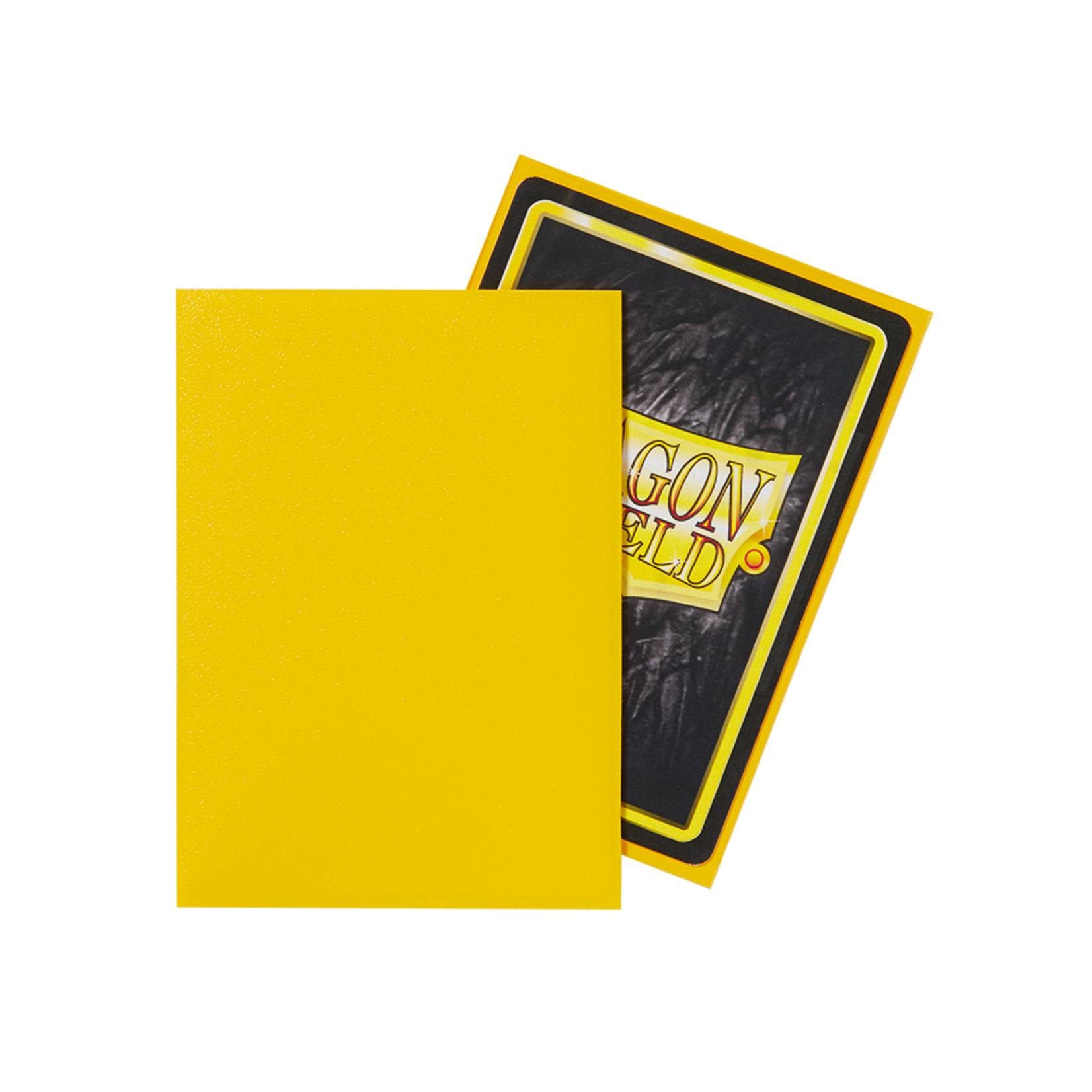 Dragon Shield Deck Protectors: Dragon Shield Matte: Yellow (100) box
