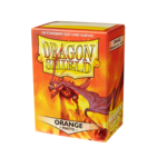 Dragon Shield Deck Protectors: Dragon Shield  Matte: Orange (100) box