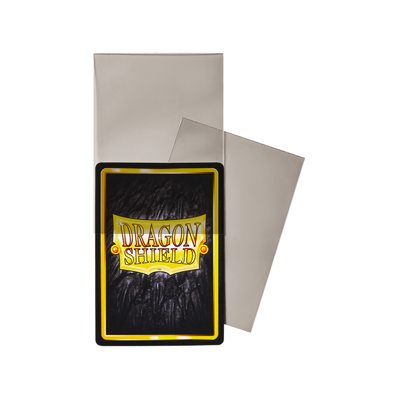 Dragon Shield Deck Protectors: Dragon Shield Perfect Fit: Smoke (100) pack