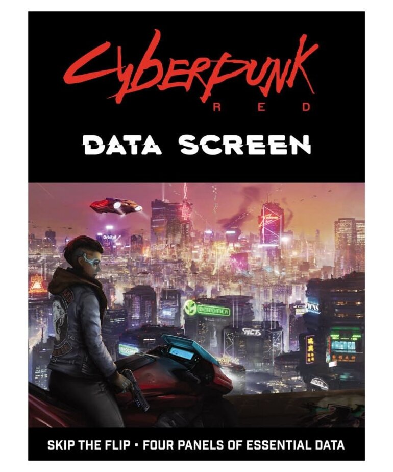 R. Talsorian Games Cyberpunk Red: Data Screen