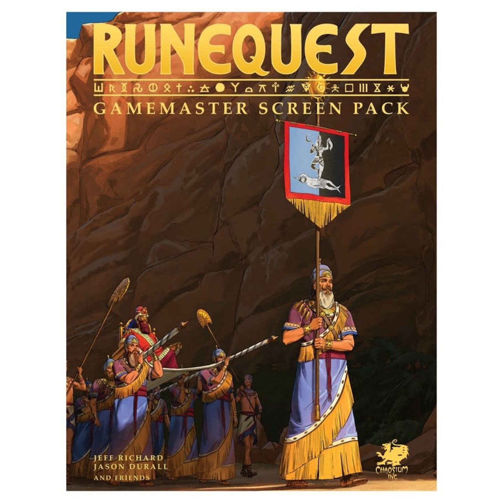 Chaosium Runequest: Gamemaster Screen Pack