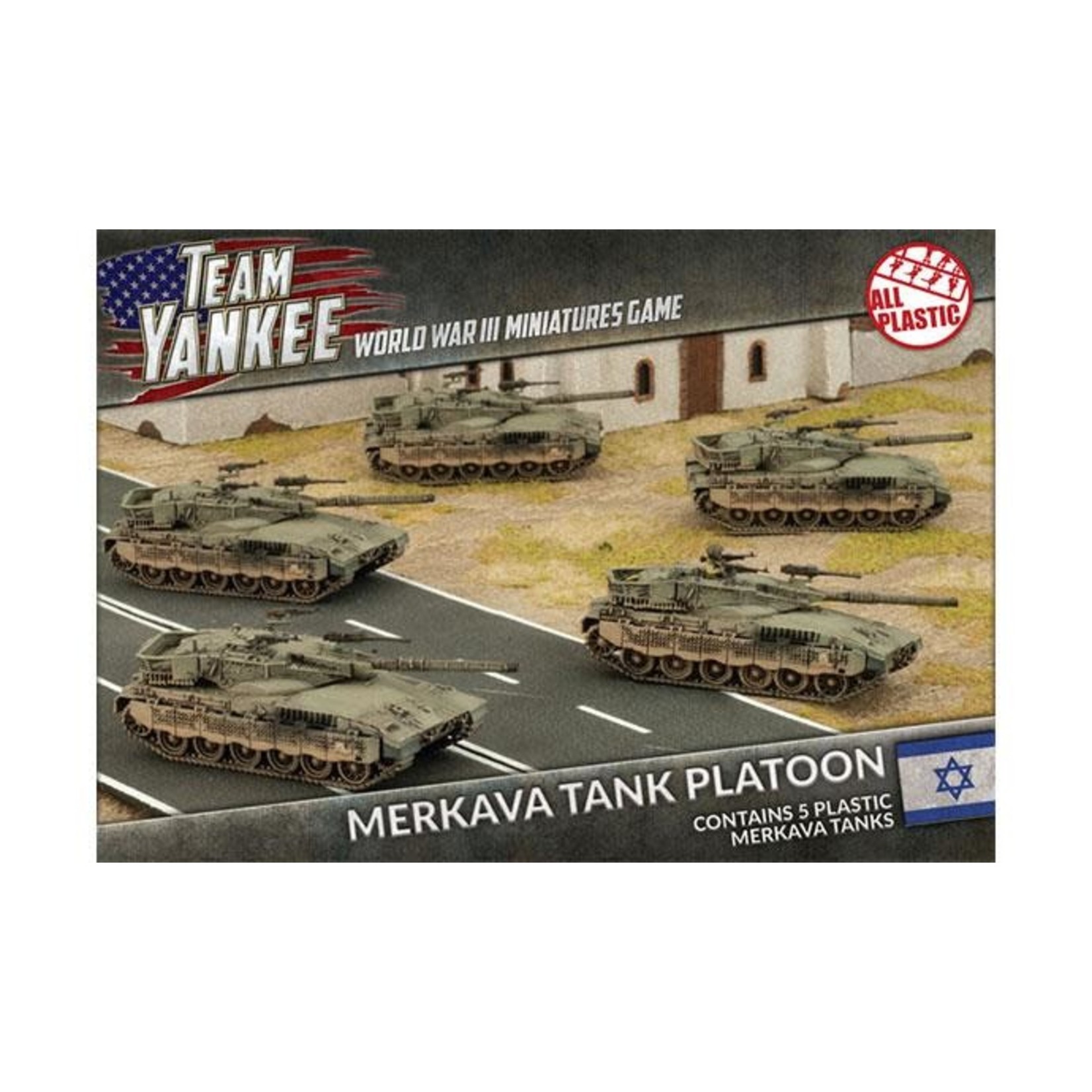 Team Yankee Team Yankee: Israeli: Merkava Tank Platoon (5)