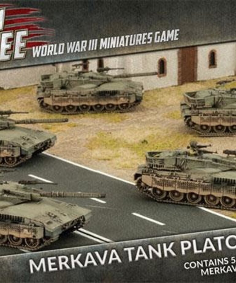 Team Yankee WW3: Team Yankee: Israeli: Merkava Tank Platoon (5)