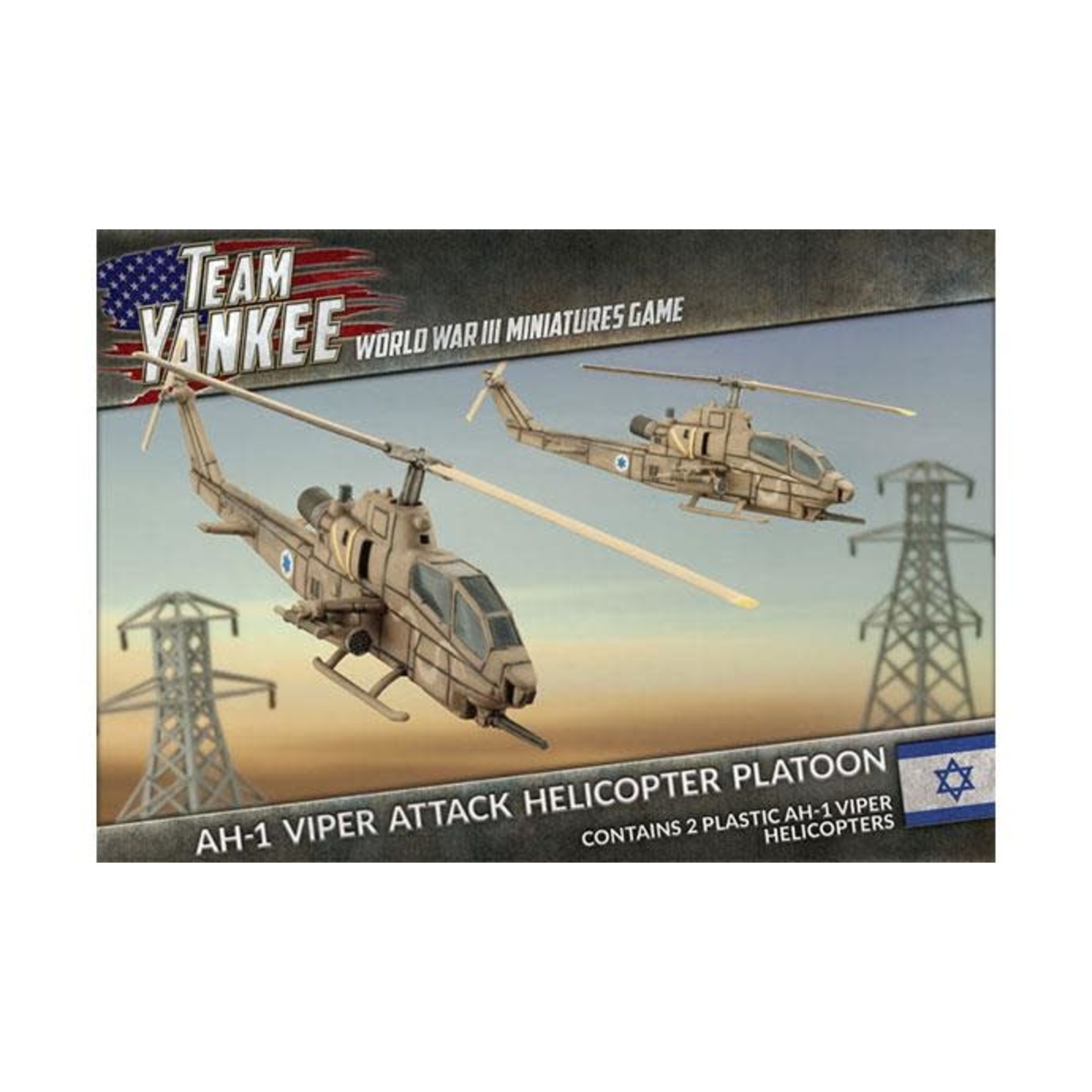 Team Yankee Team Yankee: Israeli AH-1 Viper Attack Helicopter Platoon (2)