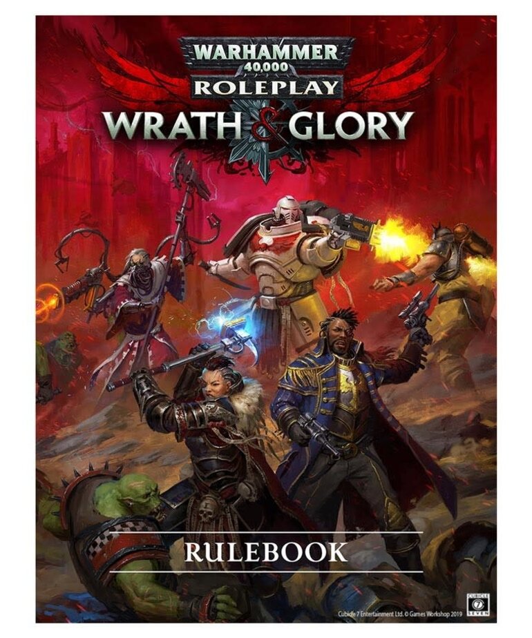 Cubicle 7 Warhammer 40k Wrath and Glory: Rulebook