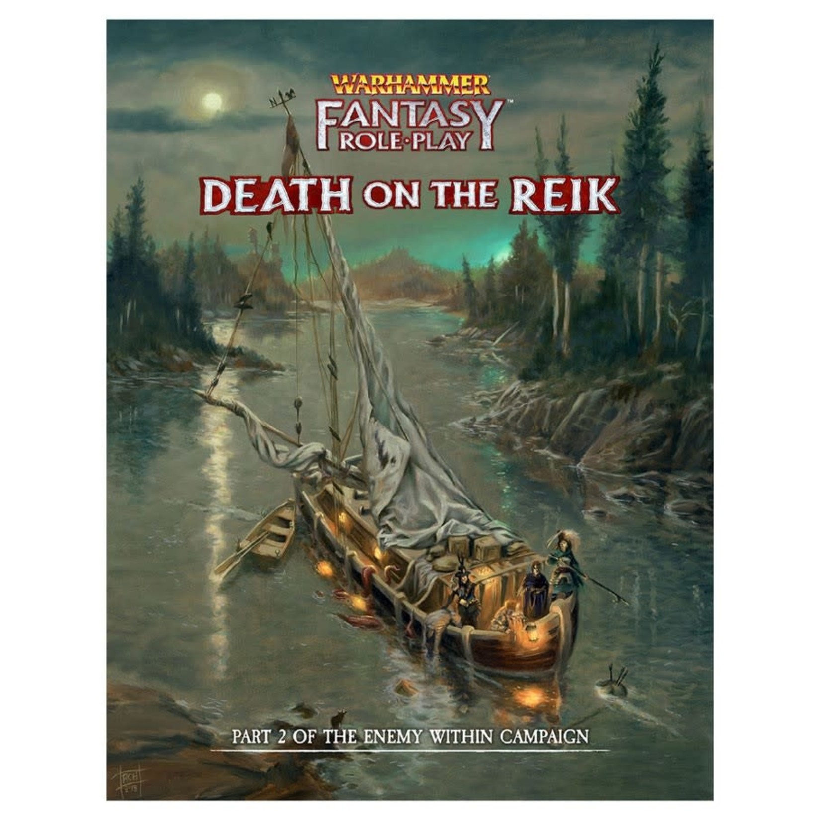 Cubicle 7 Warhammer Fantasy Roleplay: Death on the Reik
