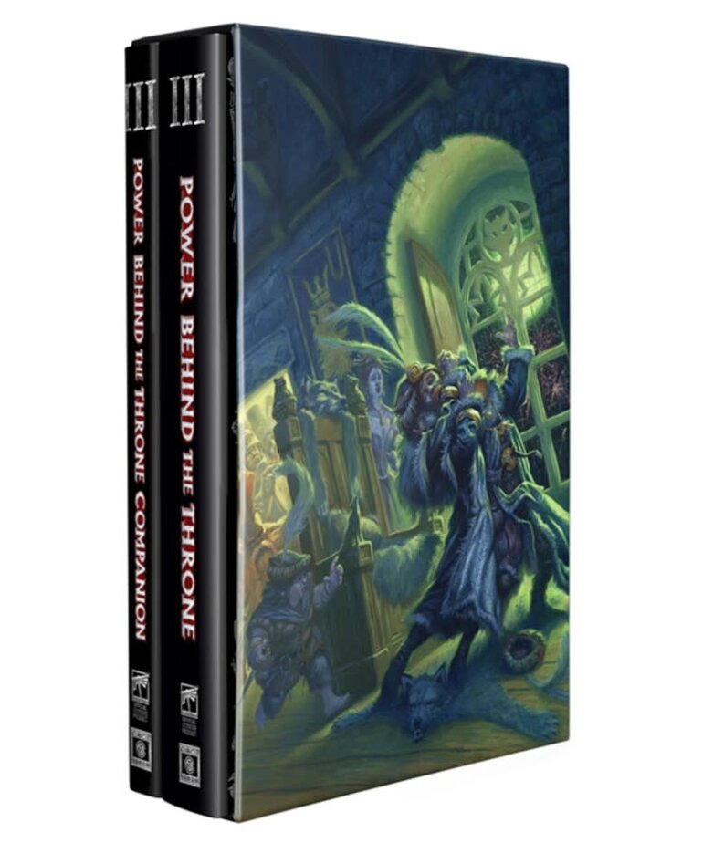 Cubicle 7 Warhammer Fantasy Roleplay: Power Behind the Throne Slipcase