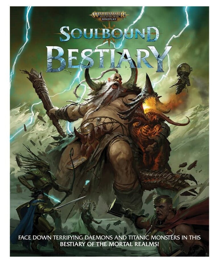 Cubicle 7 Warhammer Roleplay Soulbound: Bestiary