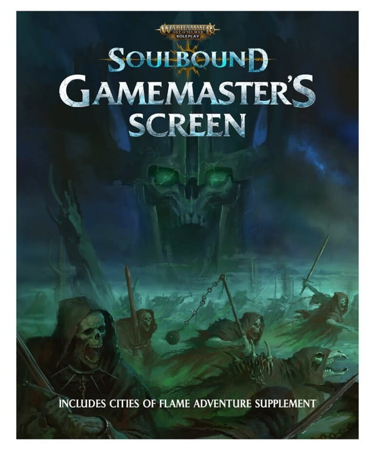 Cubicle 7 Warhammer Roleplay Soulbound: Gamemaster's Screen
