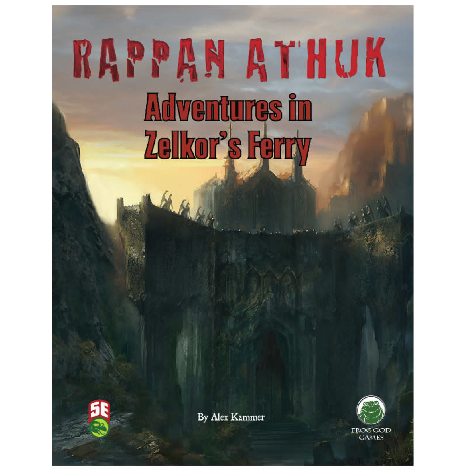 Frog God Games Rappan Athuk: Adventures In Zelkor's Ferry