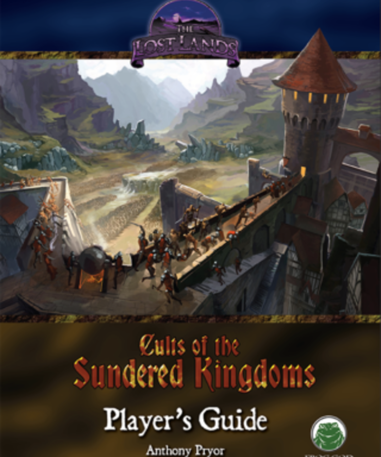 Frog God Games The Lost Lands: Cults of the Sundered Kingdoms Player's Guide