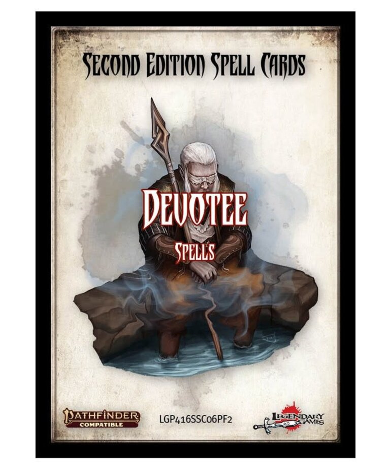 Legendary Games Pathfinder Spell Cards Devotee Spells