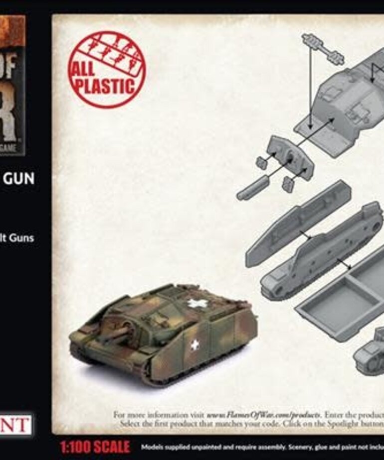 Flames of War Flames of War: Hungarian: Zrinyi Assault Gun Platoon (5)