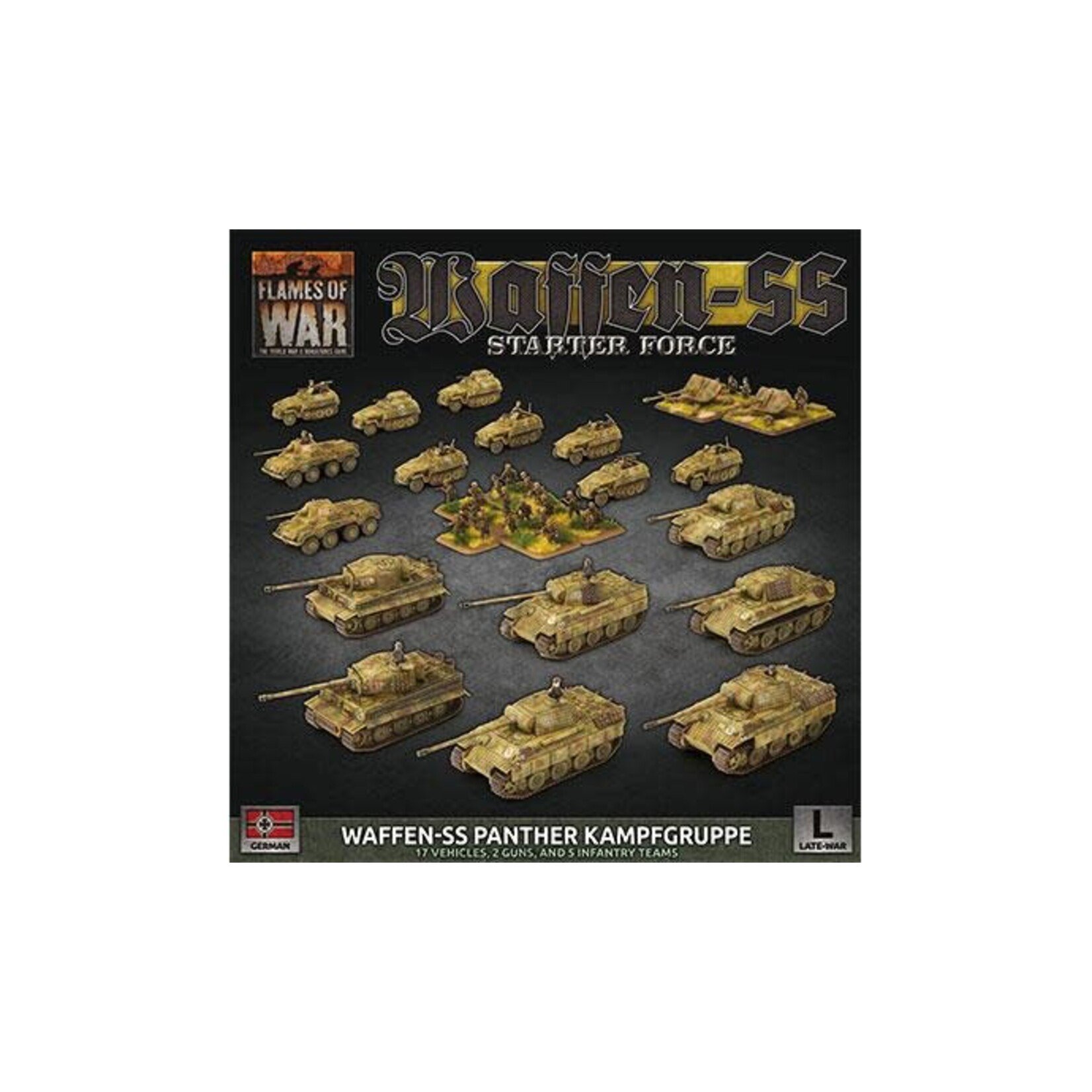 Flames of War Flames of War: German:  Latewar SS Panther Kampfgruppe