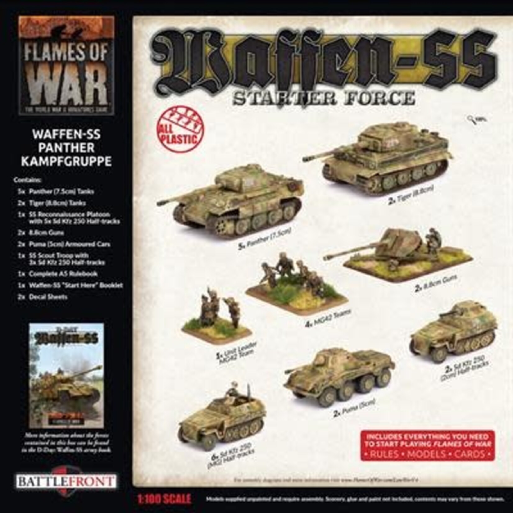 Flames of War Flames of War: German:  Latewar SS Panther Kampfgruppe